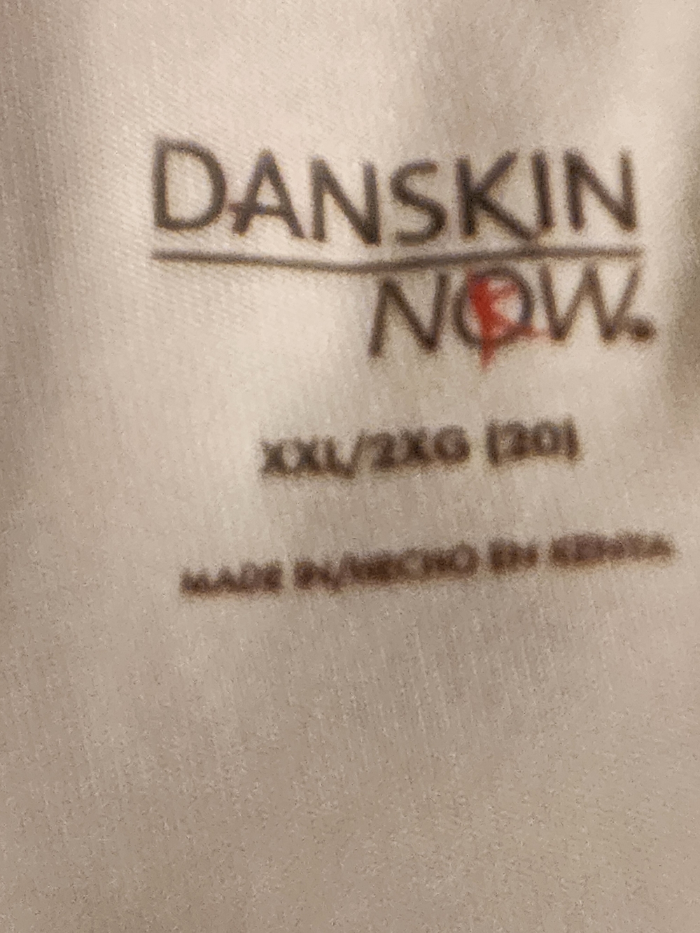DANSKIN Magenta Patterned Crop Leggings Plus Size XXL - Picture 8 of 11